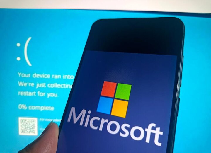 صفحه آبی مرگ ویندوز مرد!