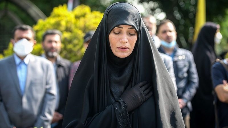 الهام چرخنده در قاب زمان؛ چهره‌ای متفاوت در فیلم سوگند