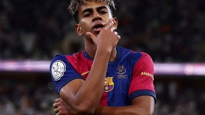 پیام مرموز یامال به نیکو ویلیامز