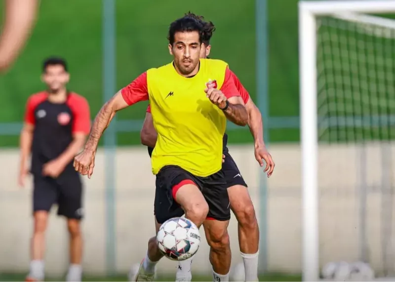 امیری ستون انعطاف‌پذیر پرسپولیس (عکس)