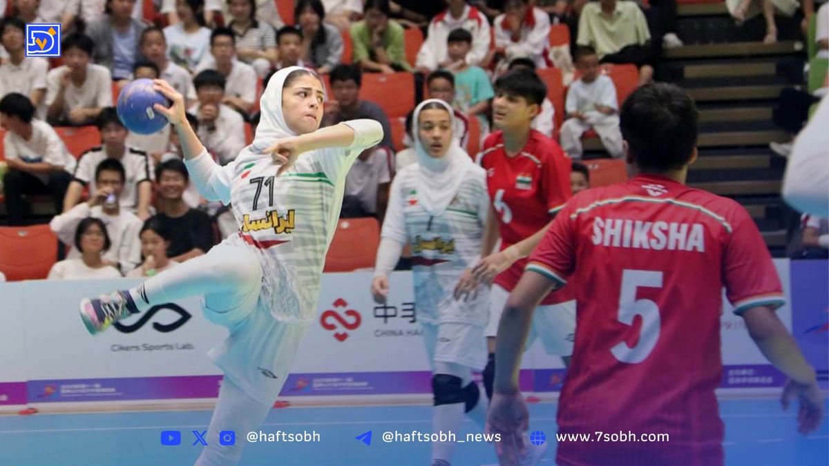 اولین برد ملی پوشان دختر هندبال