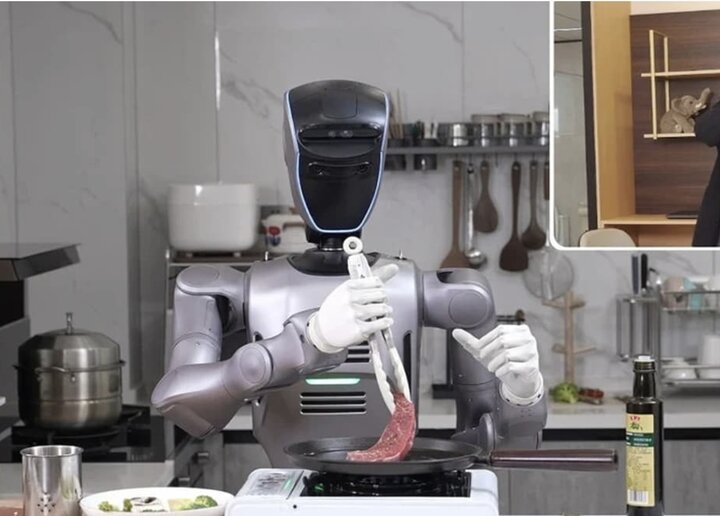 روباتی که با کمک واقعیت مجازی پخت و پز می کند