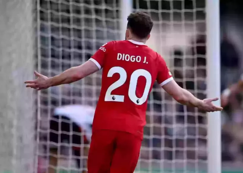 پیراهن 20 لیورپول به نام ژوتا جاودانه شد