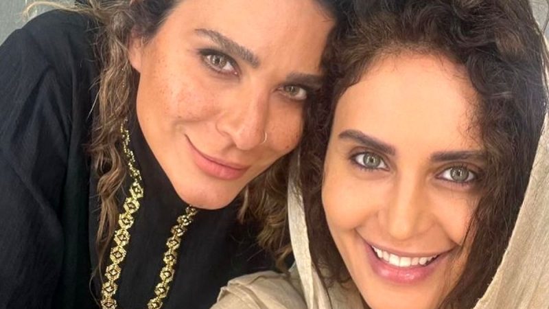 استایل جدید سحر دولتشاهی و الناز شاکردوست/ با پوشش جنوبی روی صحنه می آیند + عکس