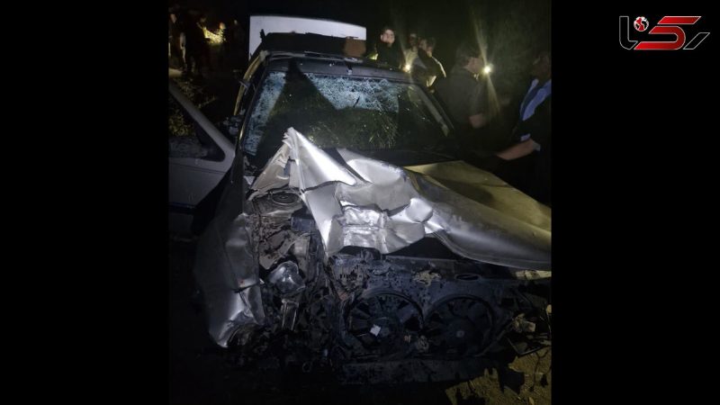 مرگ دلخراش زن و مرد جوان در یک بامداد امروز در اتوبان بابایی