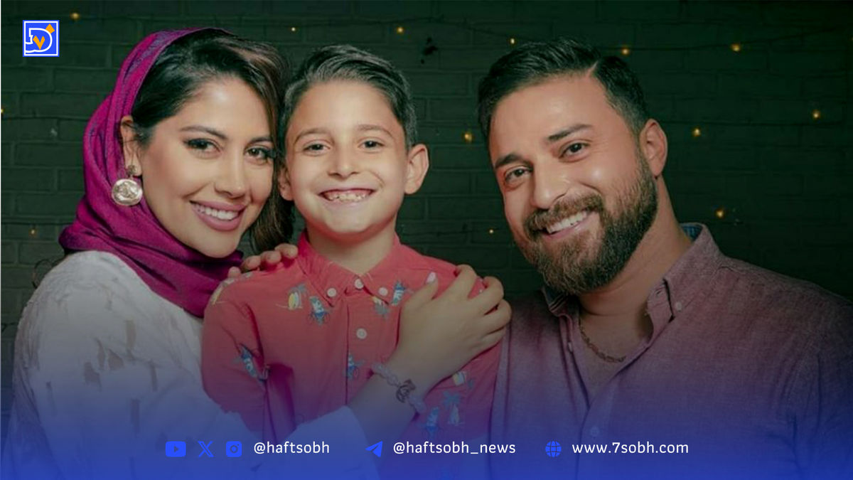 عکس پدر پسری بابک جهانبخش و پسرش آرتا در اینستاگرام