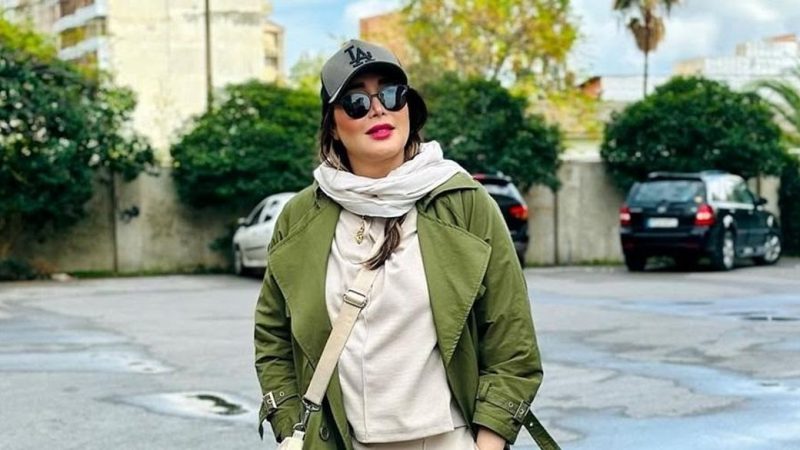 سارا منجزی پور با مانتو طراحی خودش درخشید+ عکس فوق جذاب