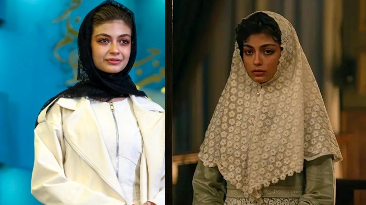 ستایش دهقان بازیگر سریال شکارگاه و جمشید نجات سریال تاسیان در یک قاب + عکس