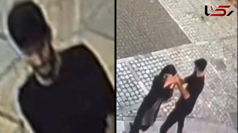 سرقت خشن تلفن همراه از دختر جوان در سعادت‌آباد / پلیس به دنبال شناسایی متهم + فیلم