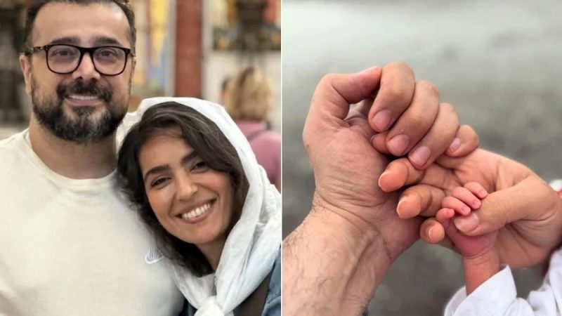 سپند امیر سلیمانی عکسی از روز زایمان همسرش منتشر کرد؛ مونا کرمی به عنوان مادر نمونه سنگ تمام گذاشت