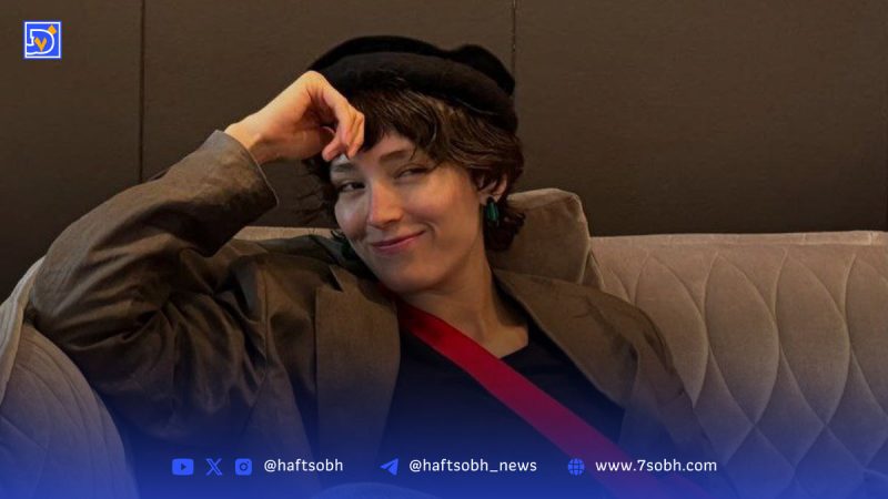 عکس استایل کفتری نشستن فرشته حسینی در اروپا