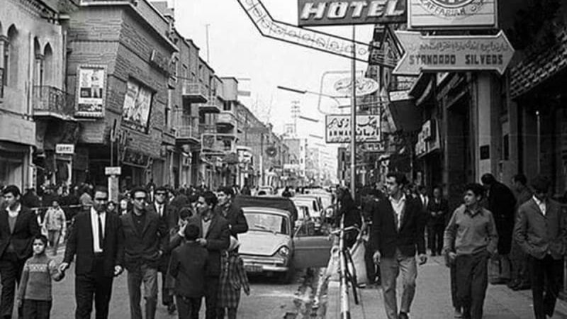نگاهی به خیابان پیروزی تهران در دهه ۴۰/ شصت سال پیش خیابان پیروزی چگونه بوده است؟