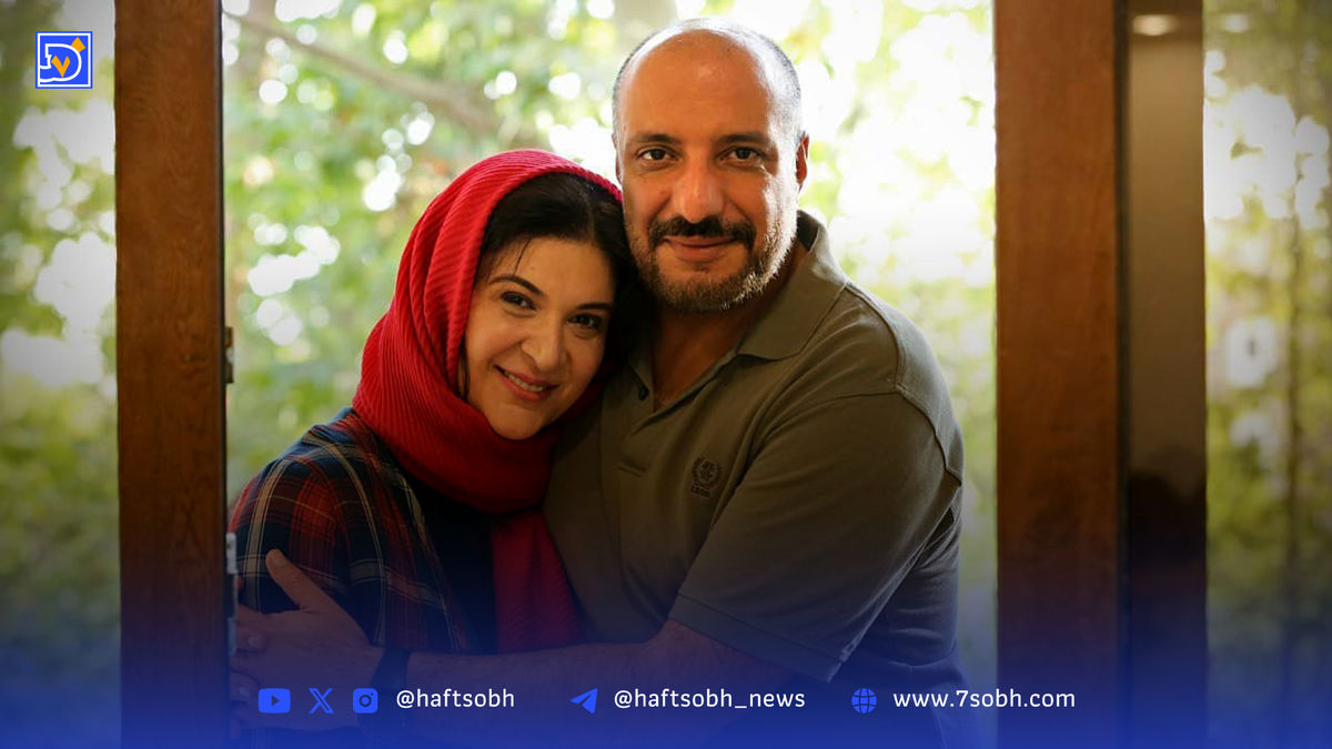 همای سریال پایتخت  همراه پسرش در پاریس + عکس