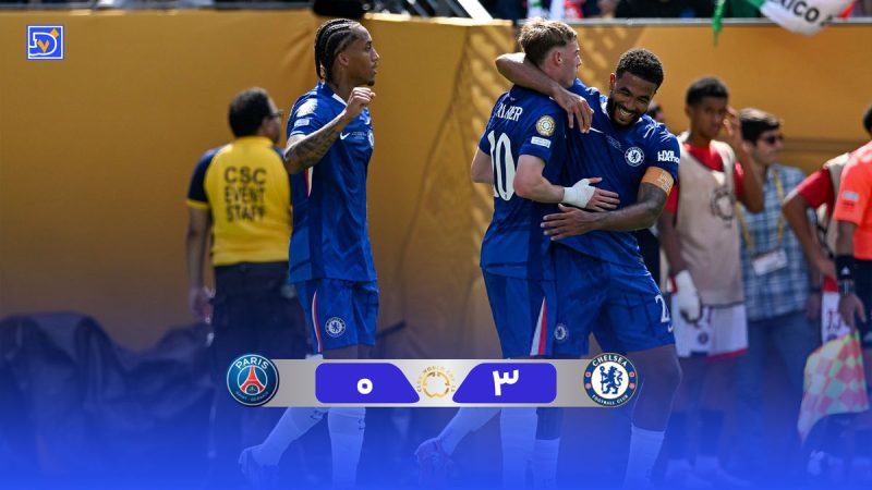 خلاصه بازی چلسی ۳ – پاری سن ژرمن ۰