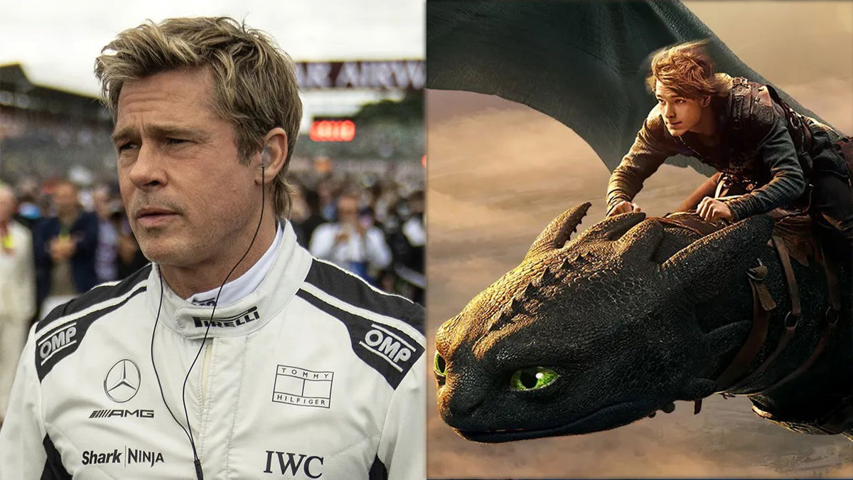 صدرنشینی «F۱» با برد پیت در باکس آفیس؛ «چگونه اژدهای خود را تربیت کنیم» در جایگاه دوم