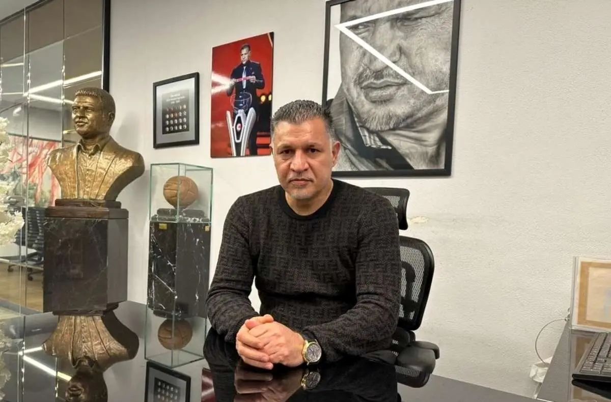 خانه لاکچری علی دایی لو رفت؛ از دکور شاهانه تا گل‌کاری خاص اسطوره فوتبال ایران + عکس