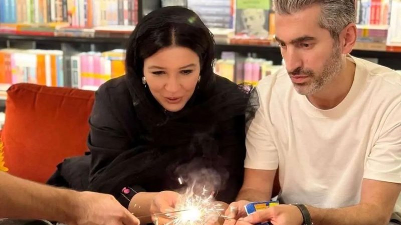 نگاه‌های پرعشق عقیق فرهی به مجتبی جباری دل کاربران را برد + ویدیو