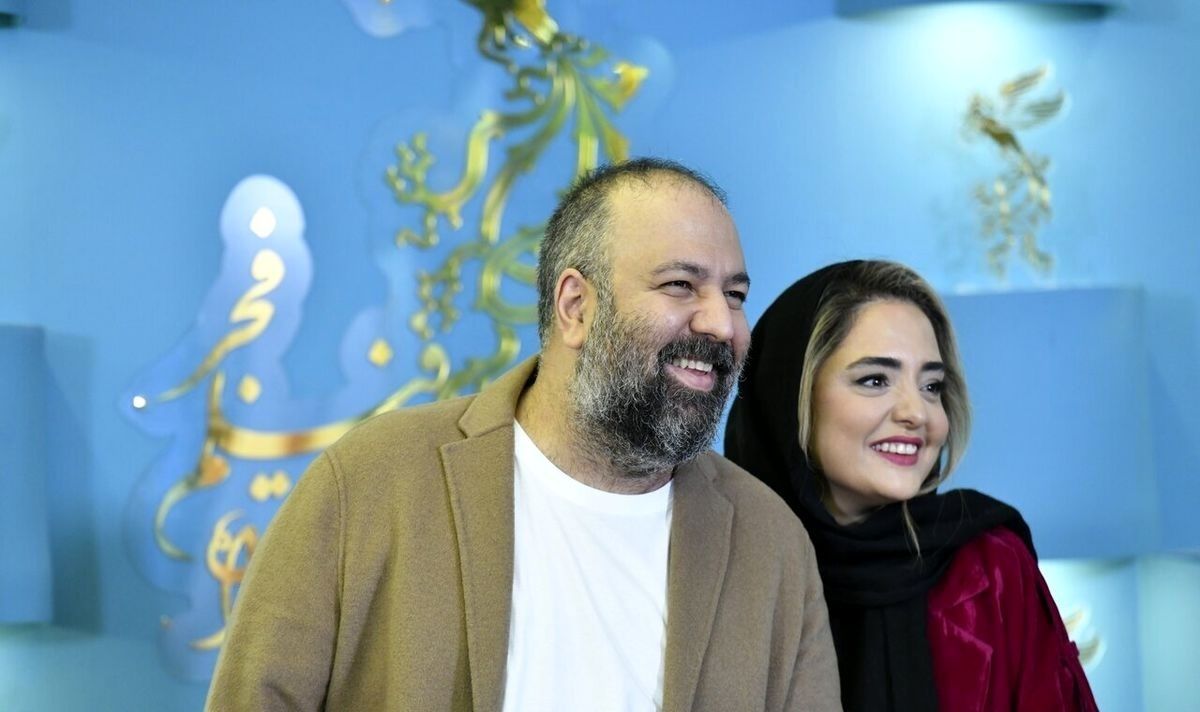 سلیقه خاص نرگس محمدی در چیدمان خانه با گل‌های ارکیده سفید