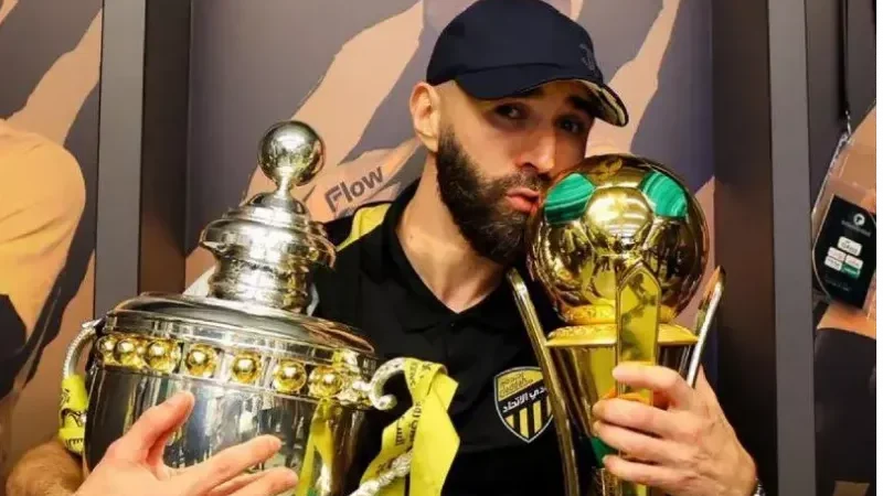 عطر بنزما با چاشنی سخنرانی انگیزشی! (عکس)‏
