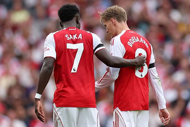 جدیدترین خبر از شدت مصدومیت دو ستاره آرسنال پیش از بازی با لیورپول