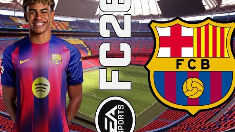 ریتینگ بازیکنان بارسلونا در بازی FC26