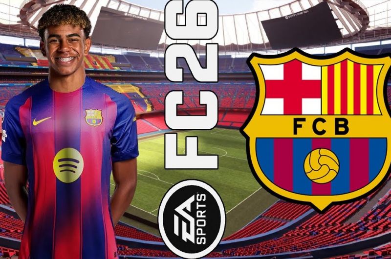 ریتینگ بازیکنان بارسلونا در بازی FC26