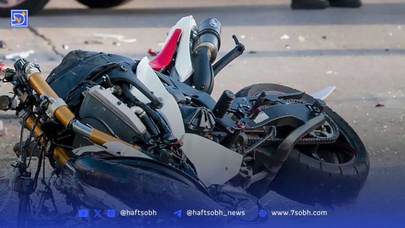 مرگ ناگهانی موتورسوار در هاله ای از ابهام