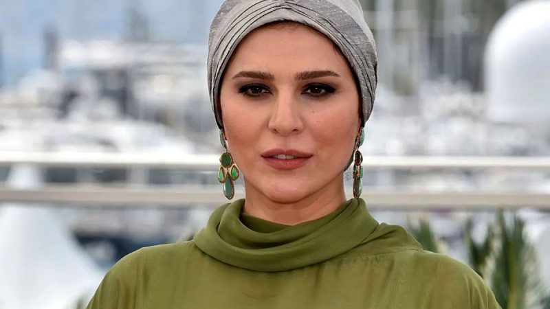 عکس هنری سحر دولتشاهی در غروب دریا