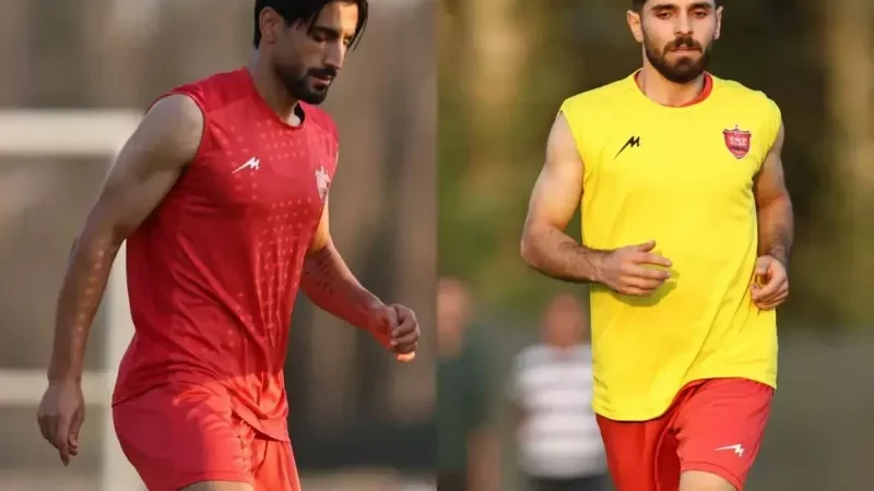 دو بازیکن جدید در تمرین پرسپولیس