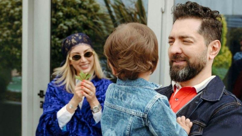 خانه شیک مینا مختاری و بهرام رادان با چیدمانی خاص ایرانی! (ویدئو)