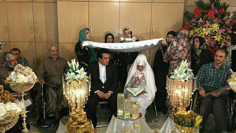 عکس ازدواج حسینی بای و همسرش+بیوگرافی