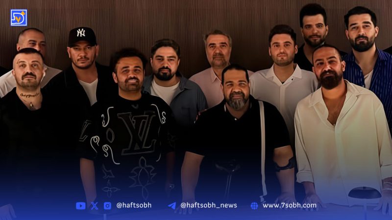 رضا صادقی، علی یاسینی و اشوان کنار گادپوری!