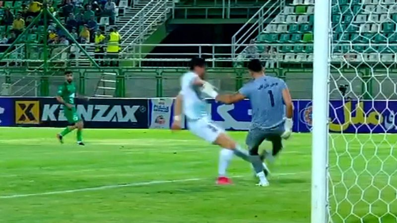 گل اول پیکان به ذوب آهن توسط کسری طاهری