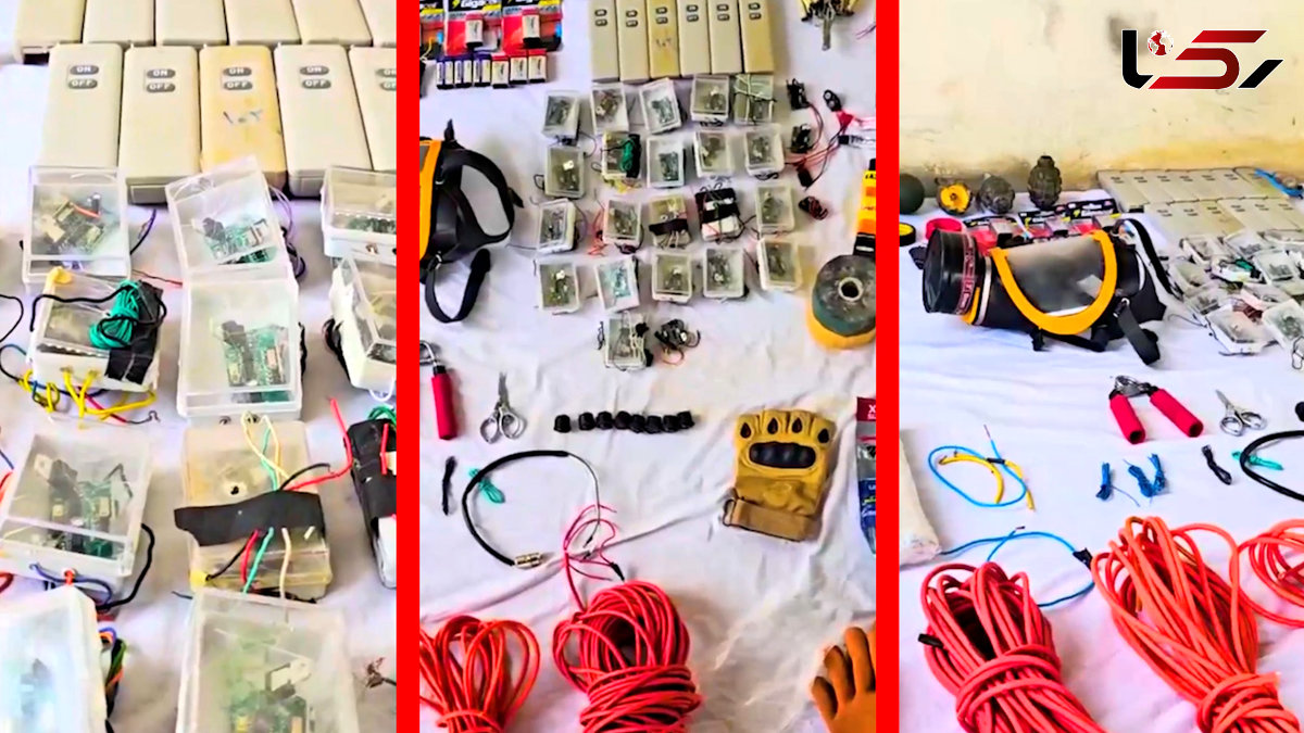فیلم لحظه کشف کارگاه تولید مواد منفجره و جلیقه انتحاری جیش‌الظلم در ایرانشهر