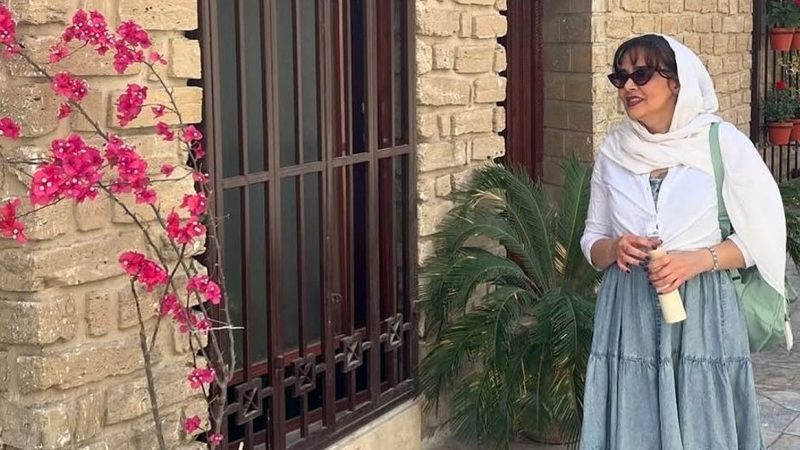 تیپ ساده و زیبای بازیگر نقش شیرین سریال نون خ در تئاترشهر + تصاویر