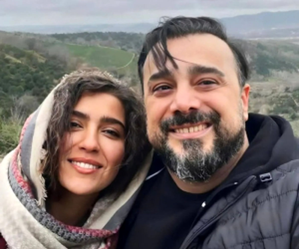 قاب پدر پسری از سپند امیرسلیمانی و پسر کوچکش حامی