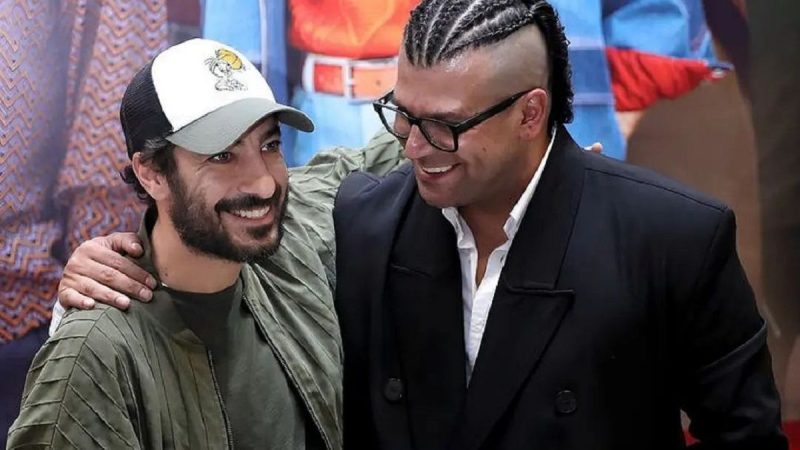 رقص کردی بامزه نوید محمدزاده و روزبه حصاری