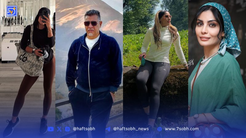 فرزانه فصیحی، فائزه نسائی، زهرا خواجوی، علی دایی و صحرا اسداللهی