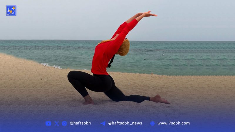 عکس‌های خصوصی پر‌دیس عبدالمحمدی رکورد‌دار ۱۰۰ متر دوومیدانی با پوشش خاص