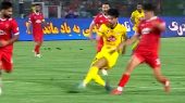 گل اول فجر به پرسپولیس توسط حسین شهابی