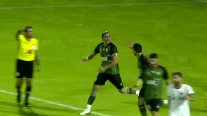 گل اول خیبر به مس توسط احسان حسینی