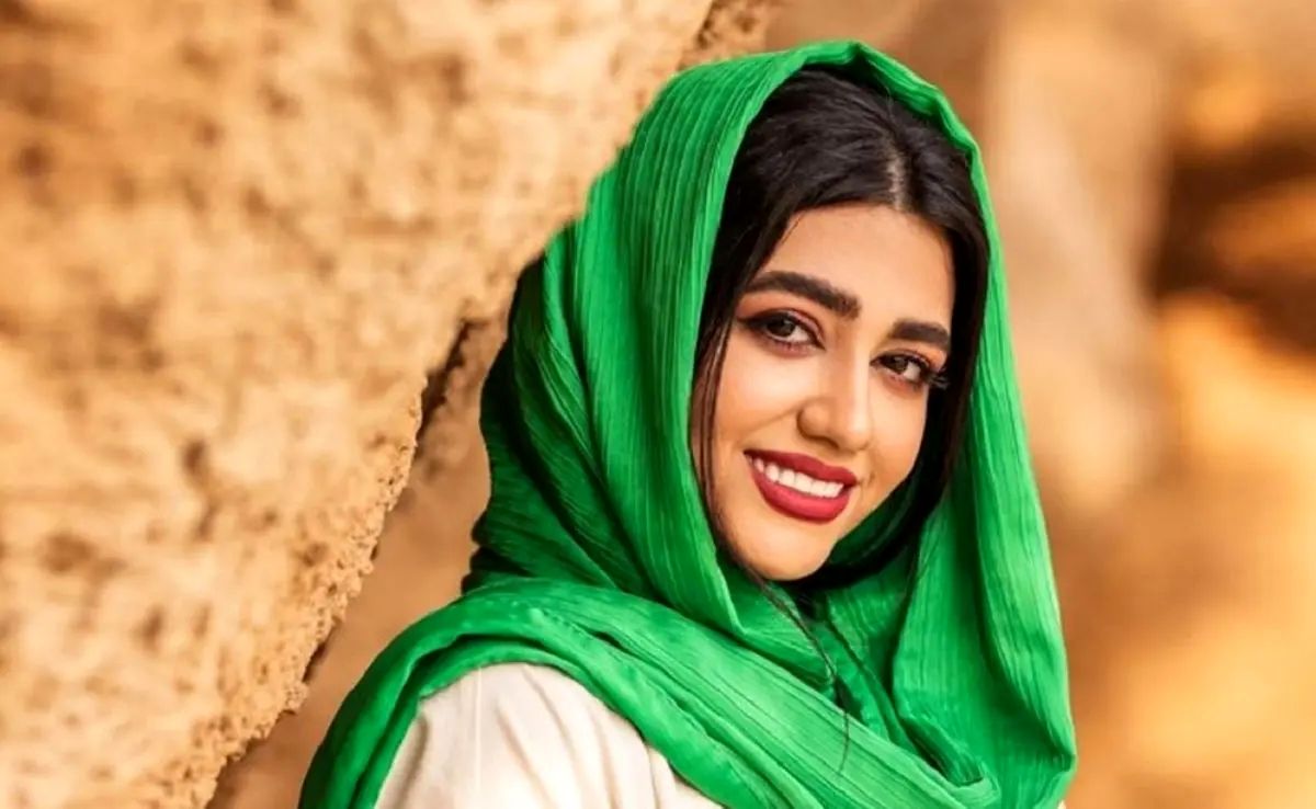 سرنا امینی با گریم اصغر؛ شاهکار گریم مردانه خانم بلاگر