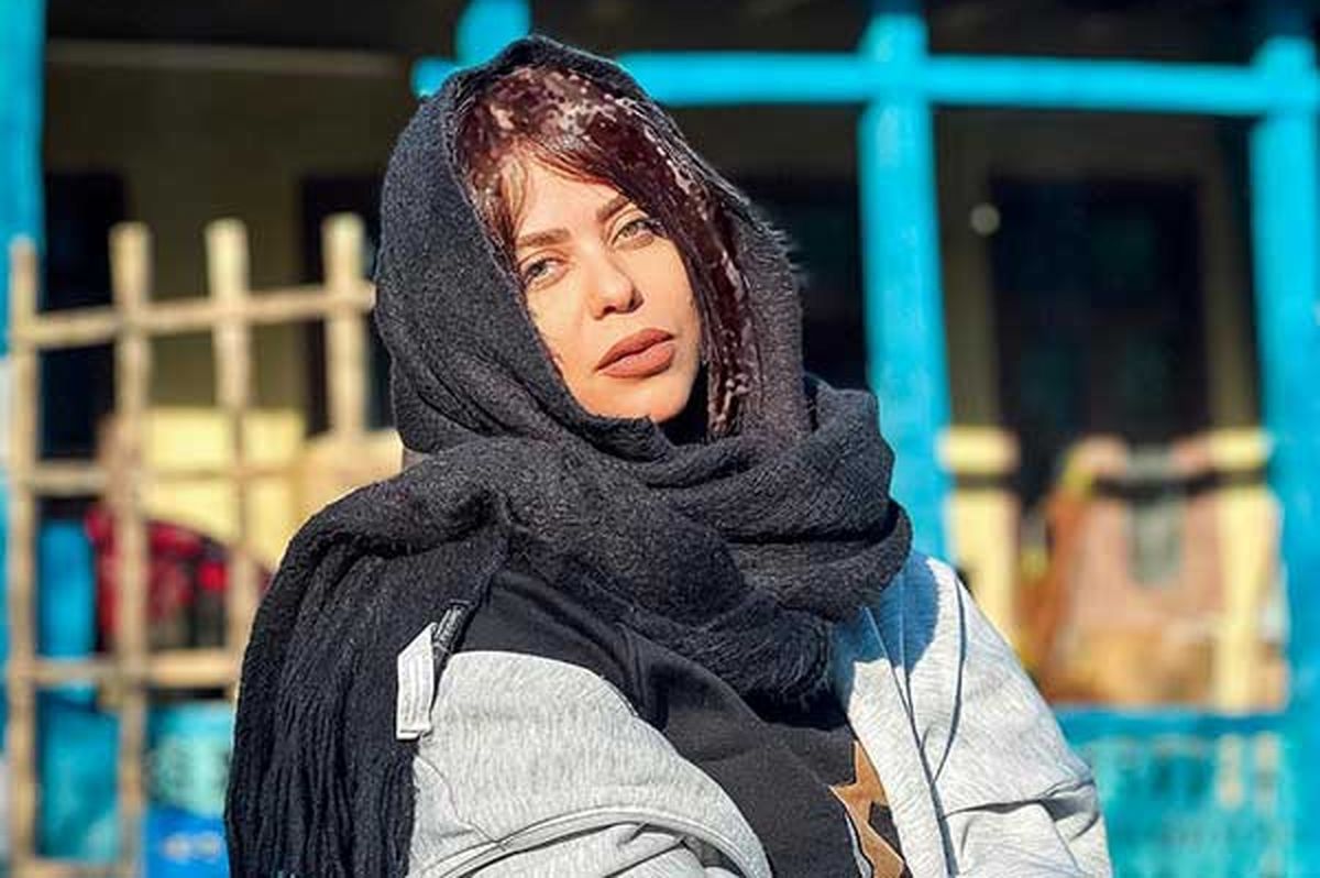 الهام اخوان با همراه کوچولو؛ سلفی دل‌نشین بازیگر سریال دودکش