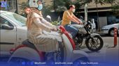 قفل موتورسواری زنان در آستانه شکسته شدن