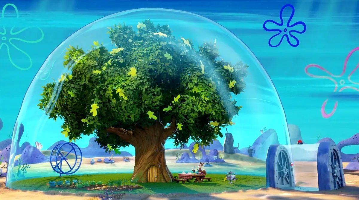 سفر به دنیای شیرین باب اسفنجی شلوار مکعبی: اسرار خانه درختی سندی