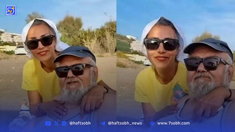 حواشی; فیلم لورفته از رقص نینا همسر فوق جوان اکبرعبدی