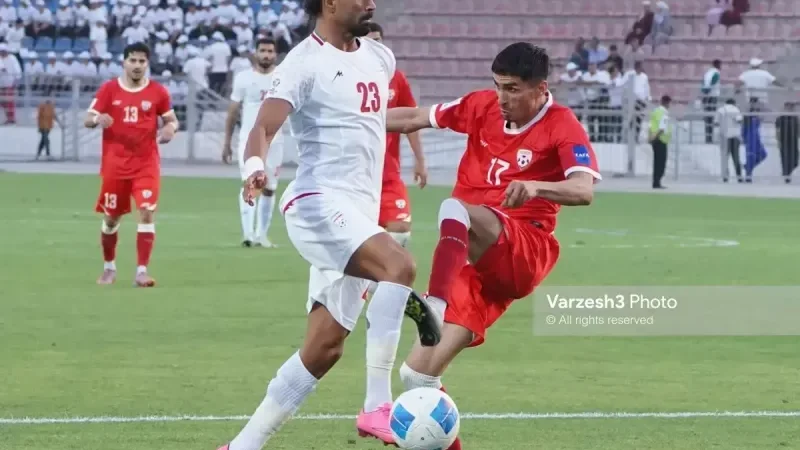 رامین رضاییان در مقابل افغانستان درخشید + عکس