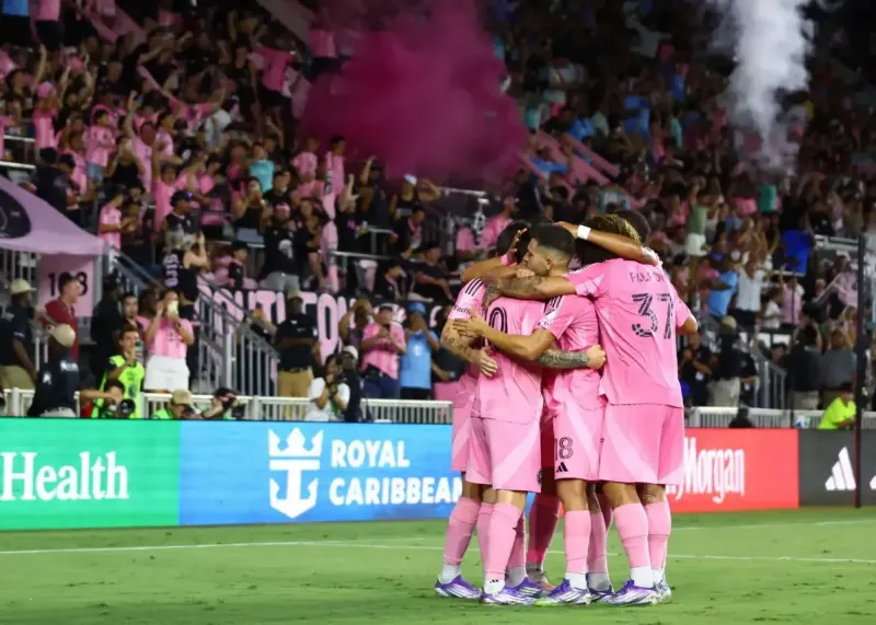 بازگشت باشکوه: پیروزی اینترمیامی با مسی!