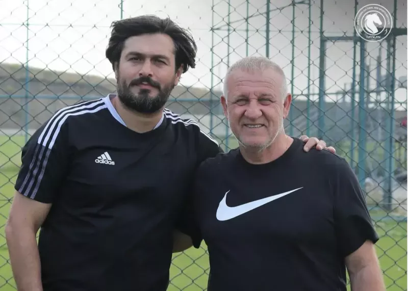 ملاقات جذاب دقیقی با سرمربی مشهور ترکیه(عکس)