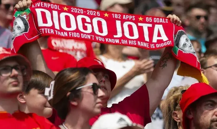 آخرین ادای احترام ویژه لیورپول به ژوتا